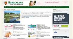 Desktop Screenshot of burgenland24.at