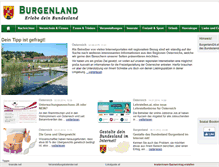 Tablet Screenshot of burgenland24.at